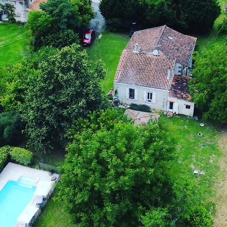 Semesterbostad Recently Renovated House With Private Pool - Minutes To Aubeterre Sur Dronne